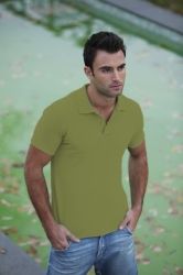 Koszulka męska polo 200g Zielony mech XL