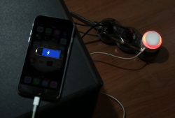Ładowarka sieciowa USB z lampką nocną NOTTO