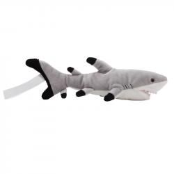 Maskotka Shark, szary
