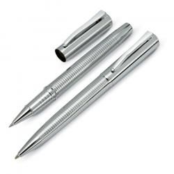 Metalowy długopis i cienkopis