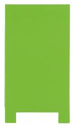 Mini stojak na notatki ADVERT, zielone jabłko
