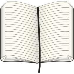 Moleskine notatnik duży (large), strony w linie, twarda okładka