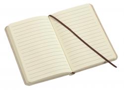 Notes WRITER, beżowy, brązowy