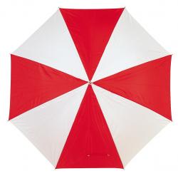 Parasol golf RAINY, czerwony/biały