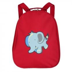 Plecak dziecięcy Elephant Blue, czerwony