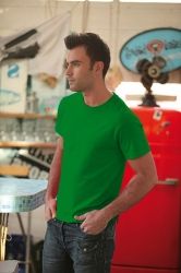 T-Shirt męski z krótkim rękawem 150g Zielony XXXL