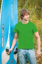 T-Shirt męski z krótkim rękawem 180g Jasnozielony XL