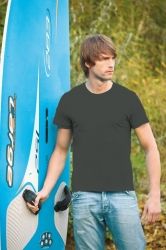 T-Shirt męski z krótkim rękawem 180g Khaki XL