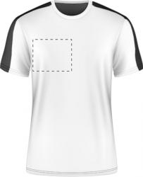 T-shirt Tecnic Dinamic Comby czarny