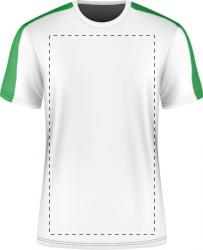 T-shirt Tecnic Dinamic Comby zielony