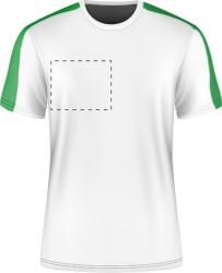 T-shirt Tecnic Dinamic Comby zielony