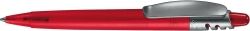 X-EIGHT FROST SAT długopis czerwono-srebrny