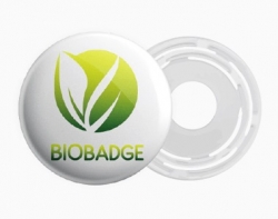 Znaczek biodegrodawalny bezagrafkowy