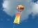 Baner latające balon hel