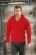 Bluza męska rozpinana z kapturem 280g Czerwona XL