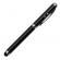 Długopis ze wskaźnikiem laserowym Supreme – 4 w 1 czarny