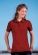 Koszulka damska polo 170g Ciemno czerwona XL