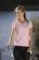 T-Shirt damski z krótkim rękawem 180g Jasno różowy S