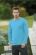T-Shirt męski z długim rękawem 180g Jasno niebieski M