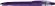 X-EIGHT FROST długopis fioletowy transparentny
